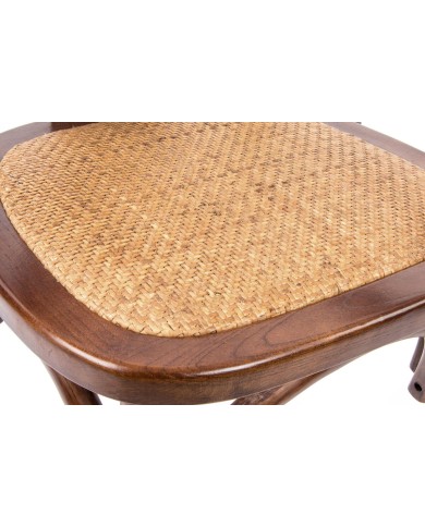 Sedia DKD Home Decor Marrone 59 x 46 x 78 cm Sedia DKD Home Decor Marrone 59 x 46 x 78 cm