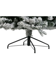 Albero di Natale DKD Home Decor Bianco Verde Polietilene Nevoso 140 x 140 x 210 cm Albero di Natale DKD Home Decor Bianco Verde Polietilene Nevoso 140 x 140 x 210 cm