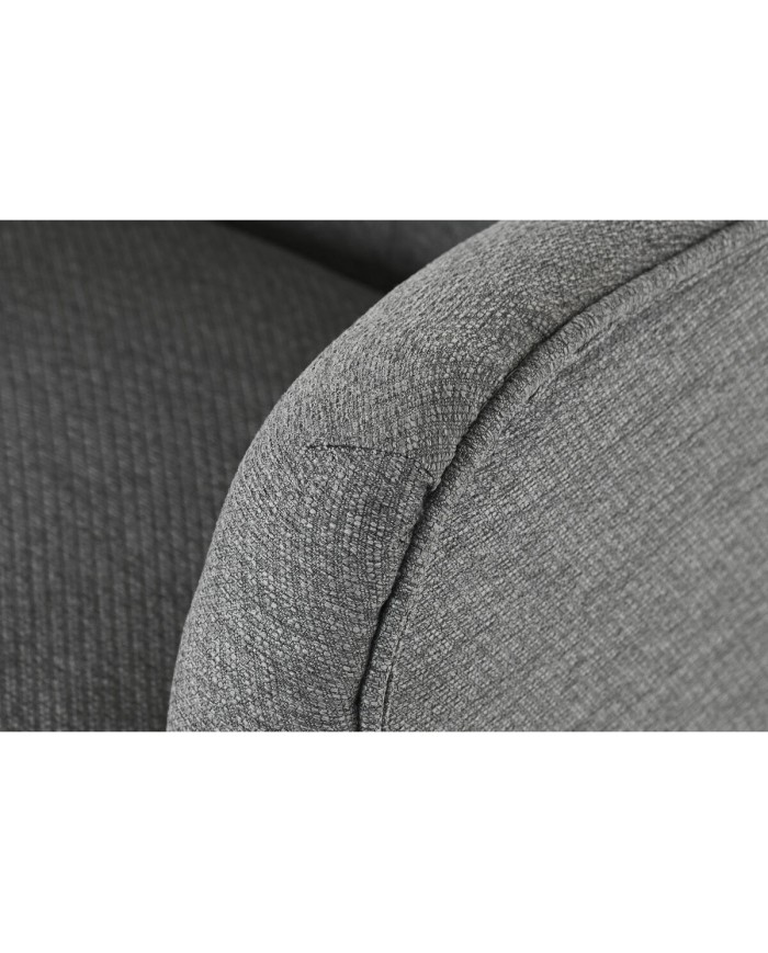 Poltrona DKD Home Decor Grigio Metallo 65 x 73 x 79,5 cm Poltrona DKD Home Decor Grigio Metallo 65 x 73 x 79,5 cm