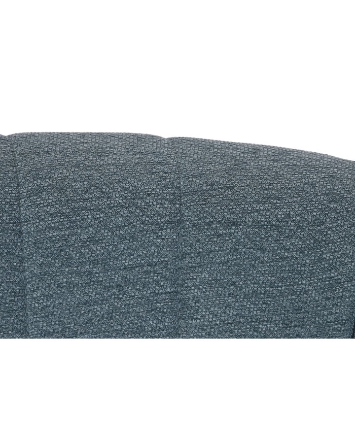 Divano DKD Home Decor Azzurro Nero Schiuma Legno Metallo Velluto Scandi 129 x 75 x 73 cm Divano DKD Home Decor Azzurro Nero Schiuma Legno Metallo Velluto Scandi 129 x 75 x 73 cm