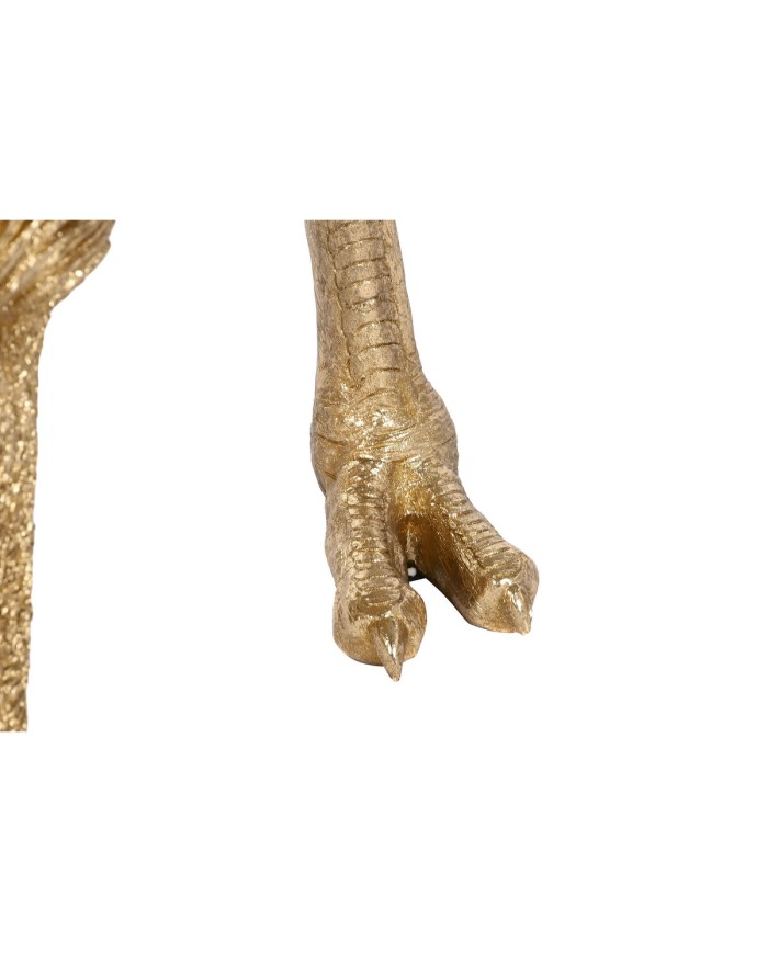 Tavolino Aggiuntivo Home ESPRIT Dorato Resina Cristallo 60 x 60 x 62 cm Tavolino Aggiuntivo Home ESPRIT Dorato Resina Cristallo 60 x 60 x 62 cm