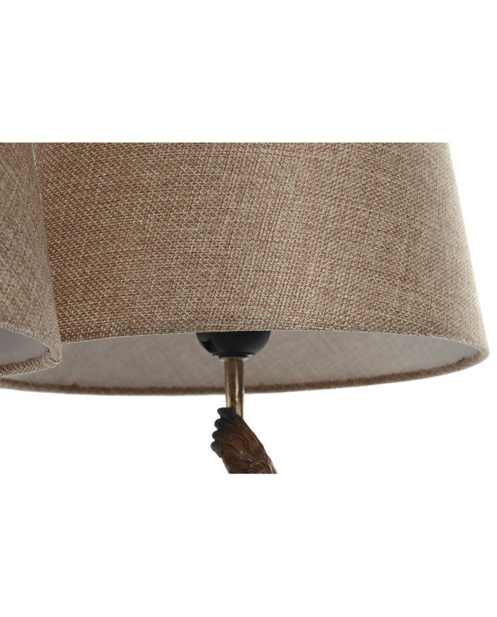 Lampada da tavolo Home ESPRIT Marrone Metallo Resina 50 W 220 V 26 x 26 x 53,5 cm (2 Unità) Lampada da tavolo Home ESPRIT Marrone Metallo Resina 50 W 220 V 26 x 26 x 53,5 cm (2 Unità)