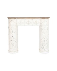 Cornici camini Home ESPRIT Abete Legno MDF 128 x 28 x 114 cm Cornici camini Home ESPRIT Abete Legno MDF 128 x 28 x 114 cm