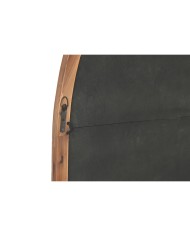 Specchio da parete Home ESPRIT Naturale Cristallo Abete Specchio Neoclassico Finestra 150 x 3,5 x 186 cm