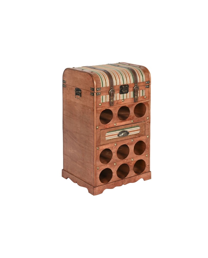 Portabottiglie Home ESPRIT Marrone Pioppo 40 x 35,5 x 71 cm Portabottiglie Home ESPRIT Marrone Pioppo 40 x 35,5 x 71 cm