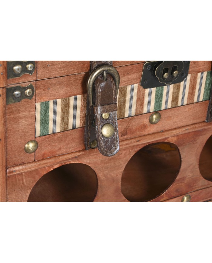 Portabottiglie Home ESPRIT Marrone Pioppo 40 x 35,5 x 71 cm Portabottiglie Home ESPRIT Marrone Pioppo 40 x 35,5 x 71 cm