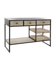 Ingresso Home ESPRIT Marrone Nero 120 x 38 x 80 cm