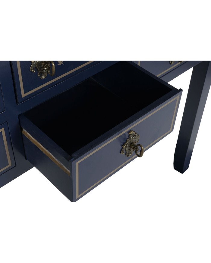 Ingresso Home ESPRIT Marrone Blu Marino 103 x 35 x 80 cm