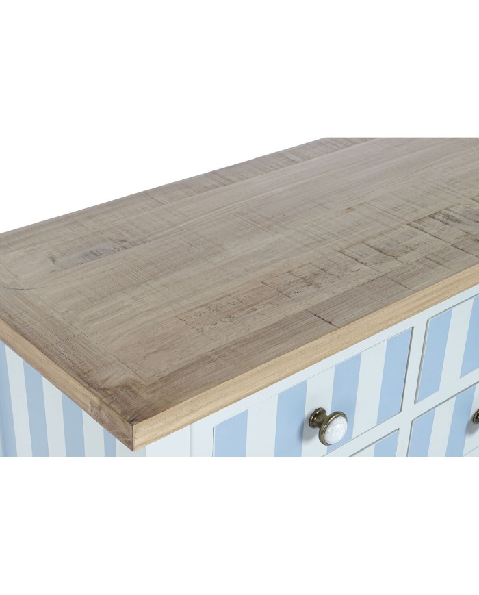 Ingresso Home ESPRIT Azzurro Bianco 103 x 35 x 80 cm Ingresso Home ESPRIT Azzurro Bianco 103 x 35 x 80 cm