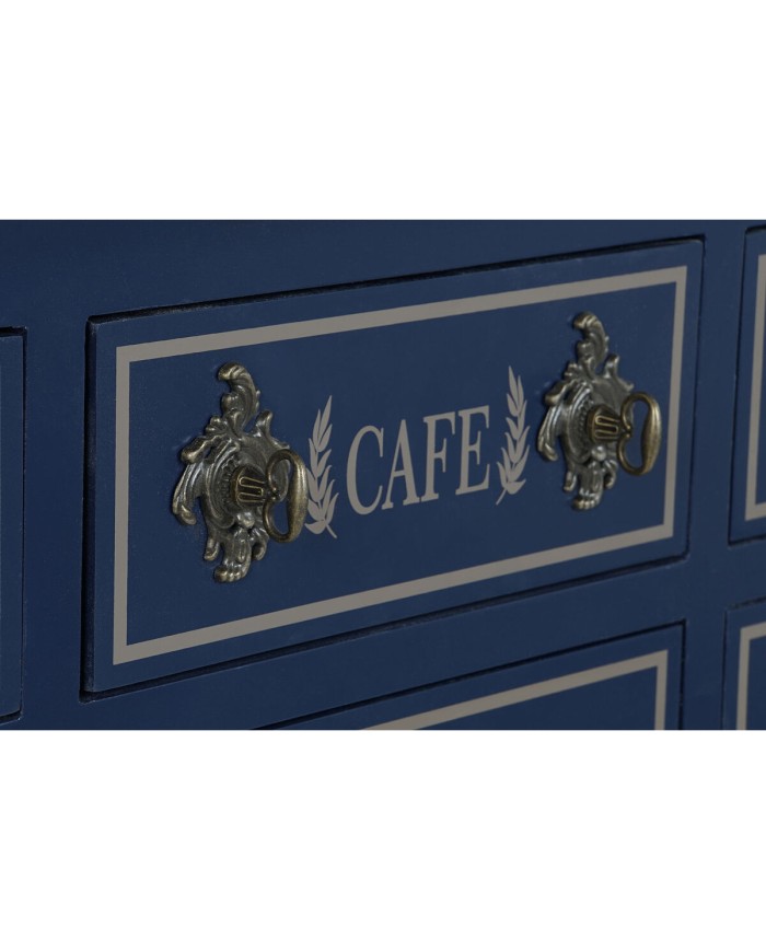 Ingresso Home ESPRIT Marrone Blu Marino 103 x 35 x 80 cm