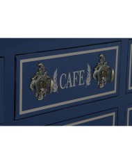 Ingresso Home ESPRIT Marrone Blu Marino 103 x 35 x 80 cm