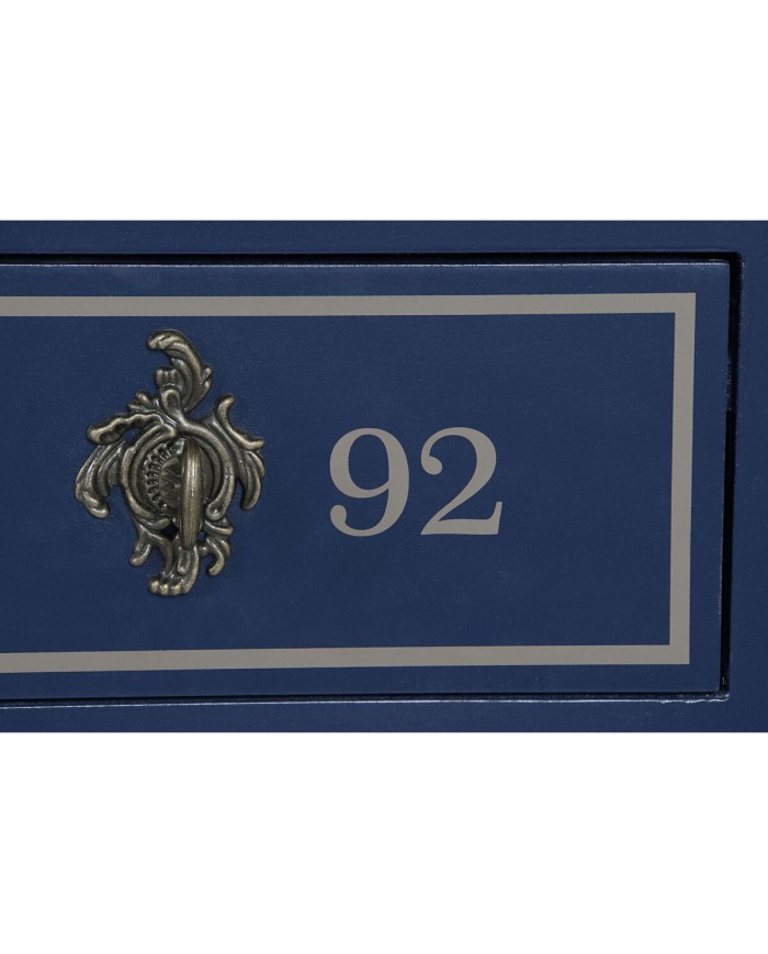 Ingresso Home ESPRIT Marrone Blu Marino 103 x 35 x 80 cm
