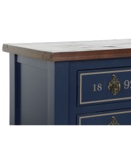 Ingresso Home ESPRIT Marrone Blu Marino 103 x 35 x 80 cm