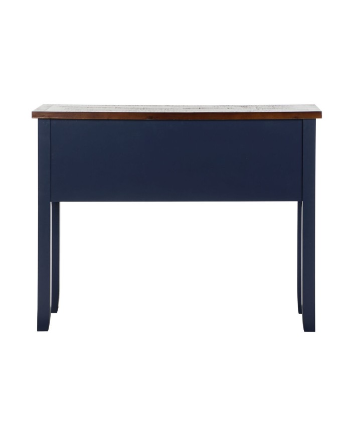 Ingresso Home ESPRIT Marrone Blu Marino 103 x 35 x 80 cm
