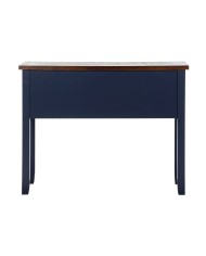 Ingresso Home ESPRIT Marrone Blu Marino 103 x 35 x 80 cm