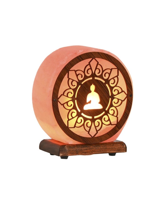 Lampada da tavolo Home ESPRIT Marrone Rosa Esci Legno di mango 15 W 220 V 16 x 7 x 18 cm Lampada da tavolo Home ESPRIT Marrone Rosa Esci Legno di mango 15 W 220 V 16 x 7 x 18 cm