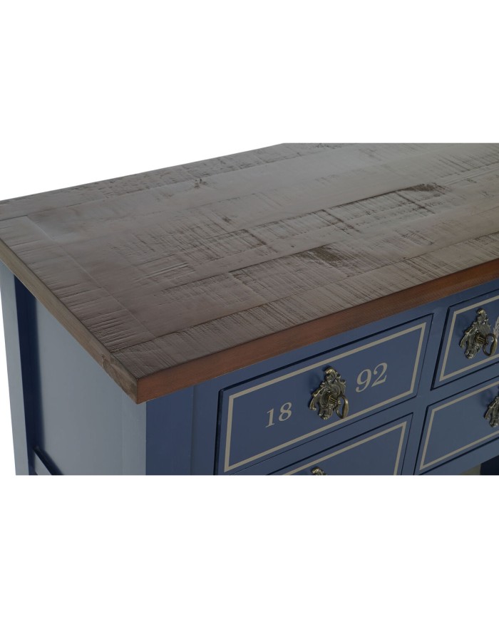 Ingresso Home ESPRIT Marrone Blu Marino 103 x 35 x 80 cm