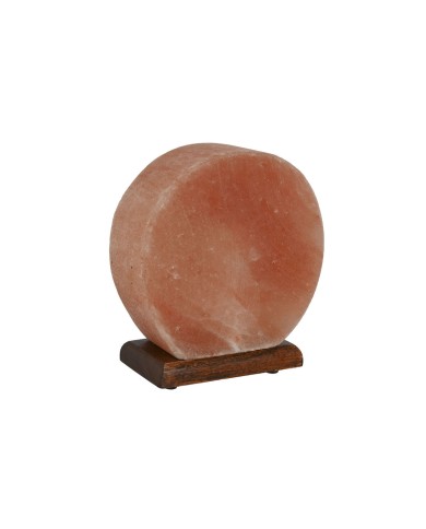 Lampada da tavolo Home ESPRIT Marrone Rosa Esci Legno di mango 15 W 220 V 16 x 7 x 18 cm