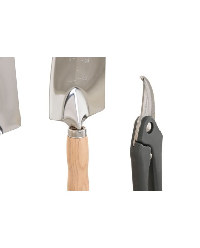 Kit di attrezzi per il giardinaggio Home ESPRIT Marrone Poliestere Alluminio 7 Pezzi Kit di attrezzi per il giardinaggio Home ESPRIT Marrone Poliestere Alluminio 7 Pezzi