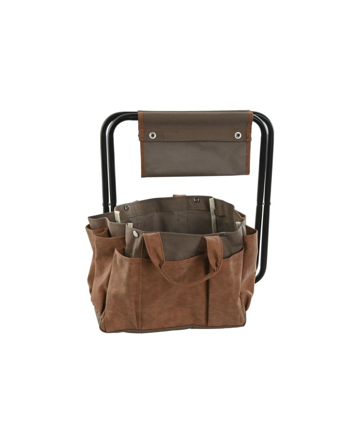 Kit di attrezzi per il giardinaggio Home ESPRIT Marrone Poliestere Alluminio 7 Pezzi Kit di attrezzi per il giardinaggio Home ESPRIT Marrone Poliestere Alluminio 7 Pezzi