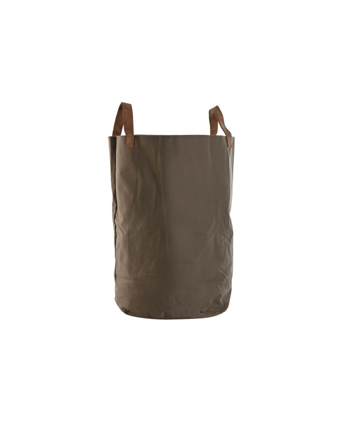 Sacchetto di rifiuti da giardino Home ESPRIT Marrone polialgodon Cotone 40 x 40 x 60 cm