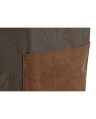 Sacchetto di rifiuti da giardino Home ESPRIT Marrone polialgodon Cotone 40 x 40 x 60 cm