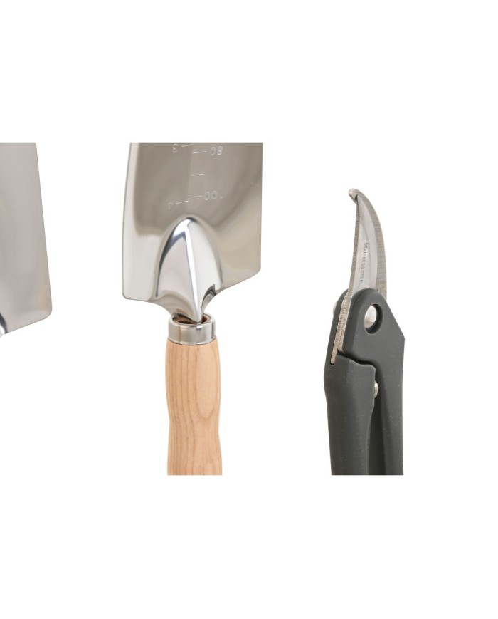 Kit di attrezzi per il giardinaggio Home ESPRIT Nero Verde Argentato Naturale Poliestere Alluminio 7 Pezzi Kit di attrezzi per il giardinaggio Home ESPRIT Nero Verde Argentato Naturale Poliestere Alluminio 7 Pezzi