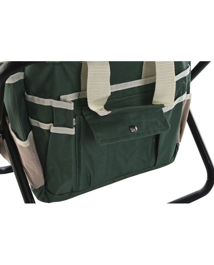 Kit di attrezzi per il giardinaggio Home ESPRIT Nero Verde Argentato Naturale Poliestere Alluminio 7 Pezzi Kit di attrezzi per il giardinaggio Home ESPRIT Nero Verde Argentato Naturale Poliestere Alluminio 7 Pezzi