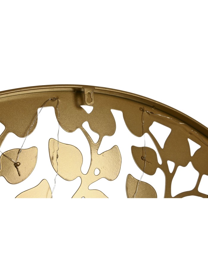 Decorazione da Parete Home ESPRIT Nero Dorato Buddha Orientale 100 x 1 x 100 cm (2 Unità)