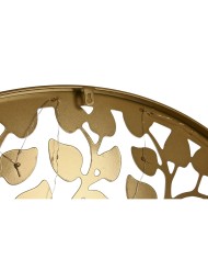 Decorazione da Parete Home ESPRIT Nero Dorato Buddha Orientale 100 x 1 x 100 cm (2 Unità)