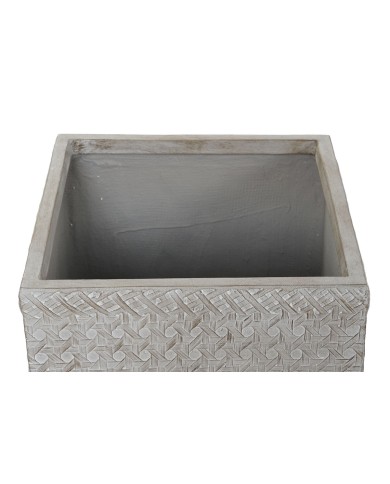 Set di vasi da fiori Home ESPRIT Beige Fibra di Vetro Magnesio 44,5 x 44,5 x 42,5 cm (4 Unità) Set di vasi da fiori Home ESPRIT Beige Fibra di Vetro Magnesio 44,5 x 44,5 x 42,5 cm (4 Unità)