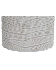 Set di vasi da fiori Home ESPRIT Beige Fibra di Vetro Magnesio 44,5 x 44,5 x 44 cm (3 Unità)