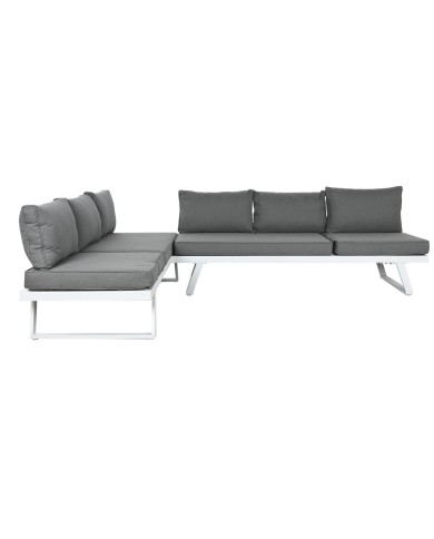 Mobili da giardino Home ESPRIT Grigio 130 x 68 x 65 cm 190 x 70 x 65 cm 198 x 68 x 65 cm Mobili da giardino Home ESPRIT Grigio 130 x 68 x 65 cm 190 x 70 x 65 cm 198 x 68 x 65 cm