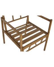 Mobili da giardino Home ESPRIT Beige 160 x 90 x 75 cm 83 cm (5 Pezzi)