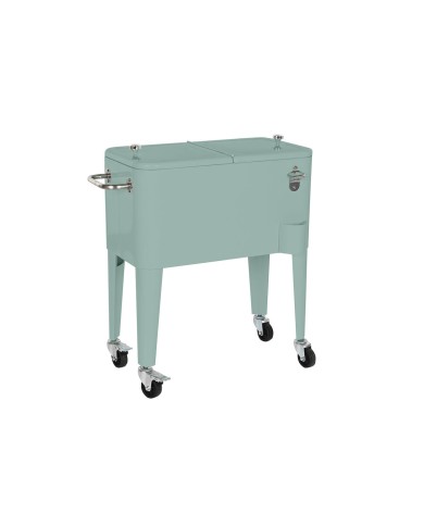 Frigo Portatile Home ESPRIT Verde Acciaio polipropilene 56 L 74 x 43 x 80 cm