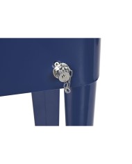 Frigo Portatile Home ESPRIT Blu Marino Acciaio polipropilene 56 L 74 x 43 x 80 cm