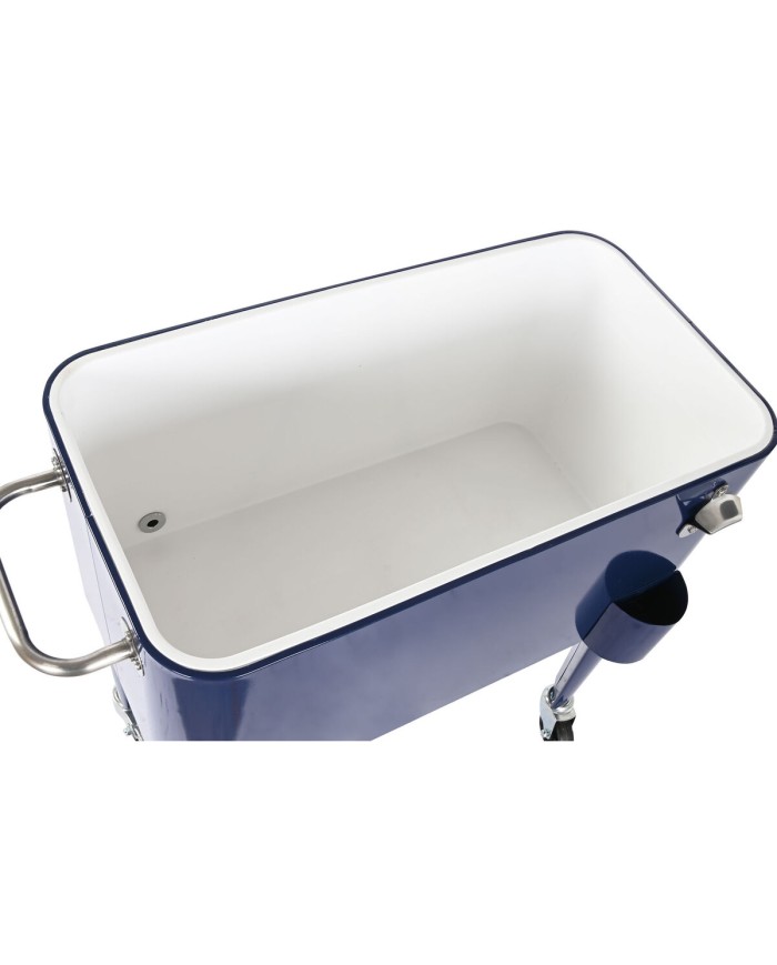 Frigo Portatile Home ESPRIT Blu Marino Acciaio polipropilene 56 L 74 x 43 x 80 cm