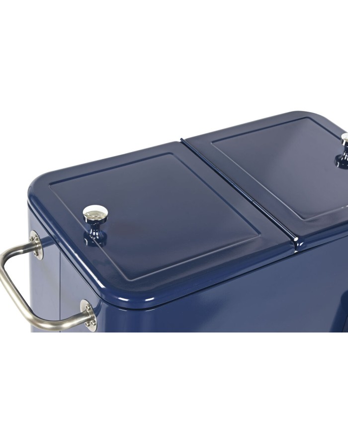 Frigo Portatile Home ESPRIT Blu Marino Acciaio polipropilene 56 L 74 x 43 x 80 cm