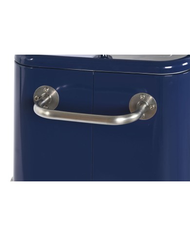 Frigo Portatile Home ESPRIT Blu Marino Acciaio polipropilene 56 L 74 x 43 x 80 cm