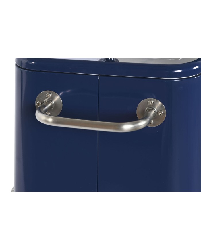 Frigo Portatile Home ESPRIT Blu Marino Acciaio polipropilene 56 L 74 x 43 x 80 cm