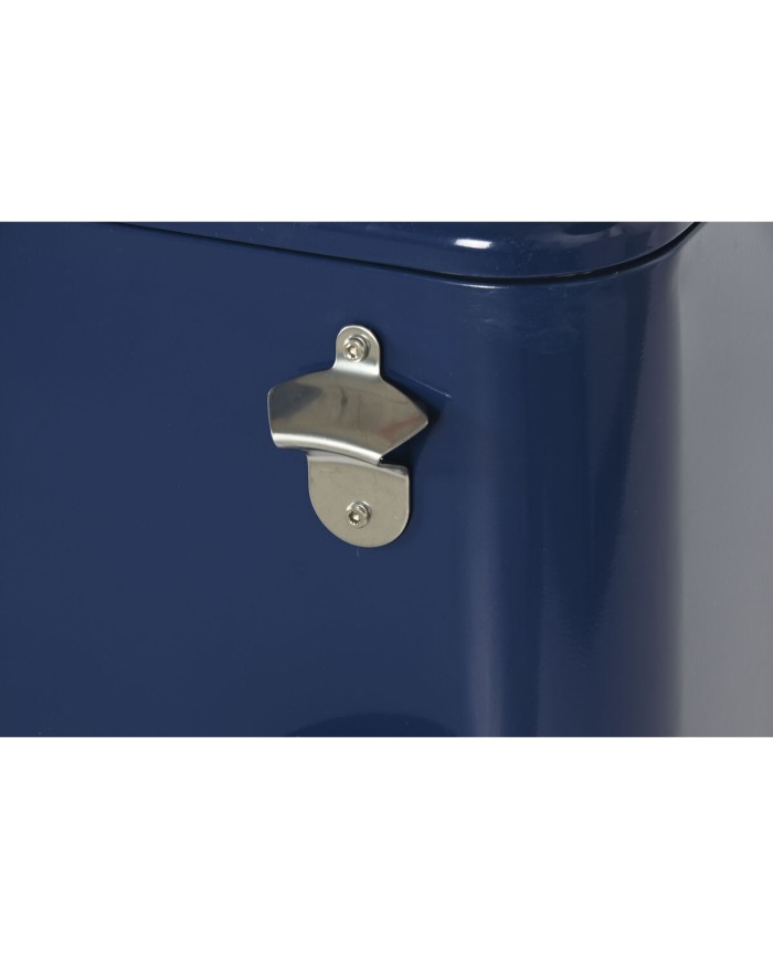 Frigo Portatile Home ESPRIT Blu Marino Acciaio polipropilene 56 L 74 x 43 x 80 cm