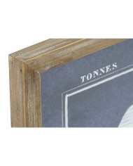 Quadro Home ESPRIT Conchiglia 60 x 2,5 x 45 cm (4 Unità)