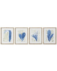 Quadro Home ESPRIT Mediterraneo 35 x 2,5 x 45 cm (4 Unità)