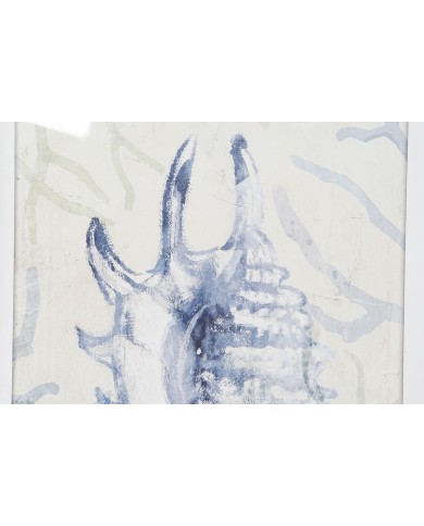 Quadro Home ESPRIT Mediterraneo Conchiglia 45 x 2,5 x 60 cm (4 Unità) Quadro Home ESPRIT Mediterraneo Conchiglia 45 x 2,5 x 60 cm (4 Unità)