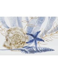 Quadro Home ESPRIT Mediterraneo 50 x 2,5 x 70 cm (2 Unità)