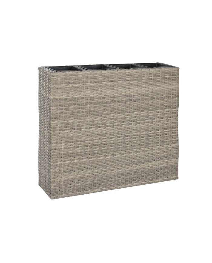 Vaso Home ESPRIT polipropilene Rattan 95 x 26 x 80 cm