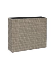 Vaso Home ESPRIT polipropilene Rattan 95 x 26 x 80 cm