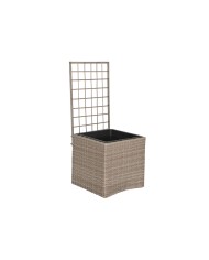 Vaso Home ESPRIT polipropilene Rattan 83 x 22 x 65 cm
