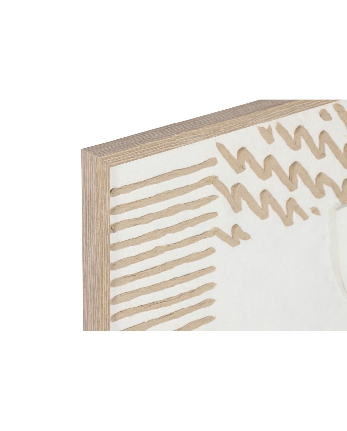 Quadro Home ESPRIT Astratto Città 50 x 3 x 70 cm (2 Unità)