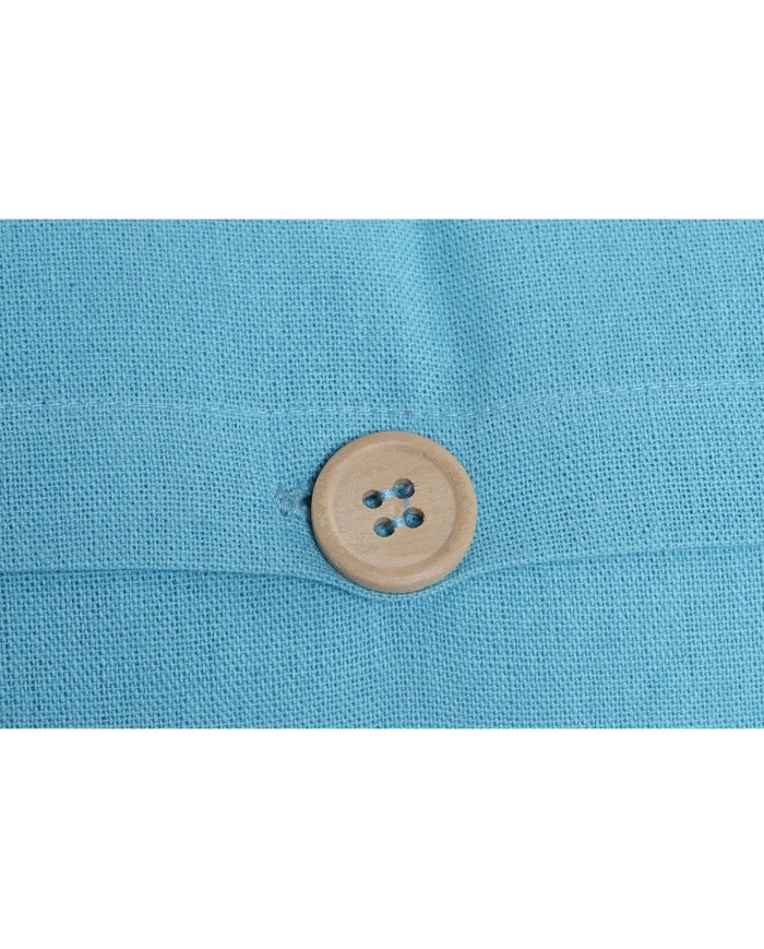 Cuscino Home ESPRIT Azzurro Bianco Blu cielo Mediterraneo 50 x 15 x 30 cm (3 Unità)